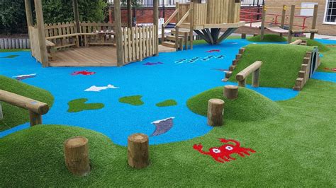 fake grass for play area